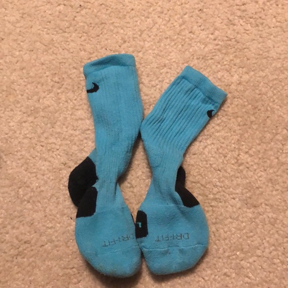 nike elite socks teal